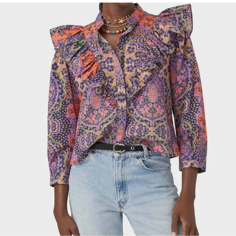 Xirena Callie Top in Black Opal - M